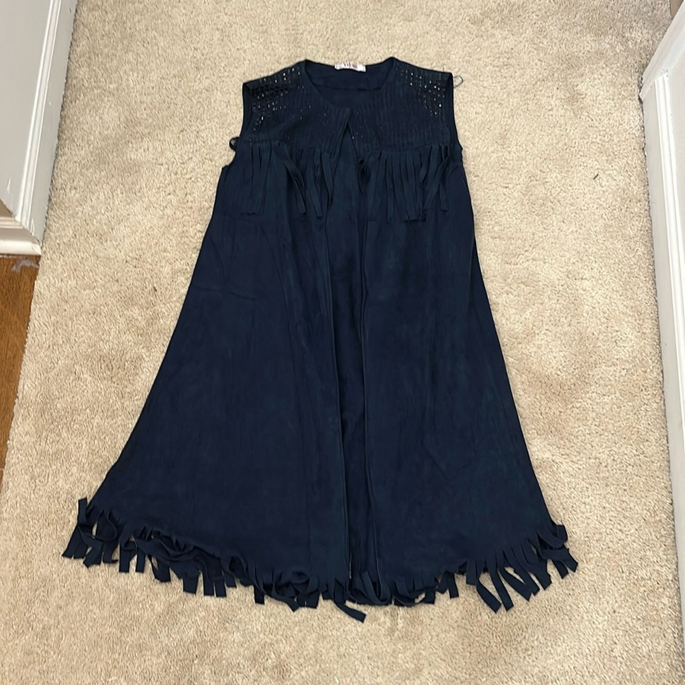 No sleeve cardigan